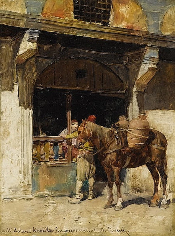 Scena di mercato (Persia)